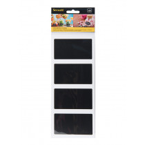 Pack of 8 Rectangle Self-Adhesive Chalkboard Stickers