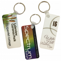 Rectangular Full Colour Photo Acrylic Key Fob