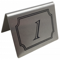 Stainless Steel Table Numbers Set