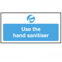 Use the Hand Sanitiser Sign