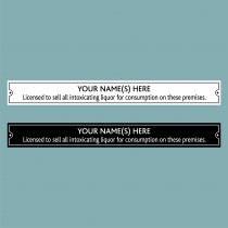 Licensee Plates