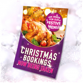 Christmas Meal Booking Poster