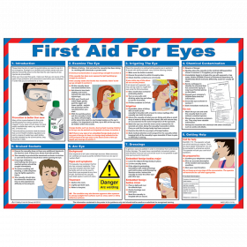 First Aid for Eyes Poster