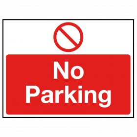 No Parking Sign