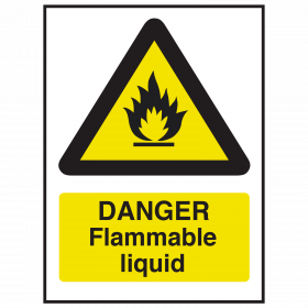 Flammable Liquids Sign