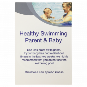 Healthy Swimming Parent & Baby Notice