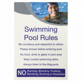 Detailed Swimming Pool Rules Notice