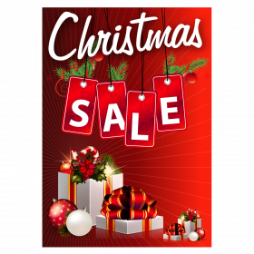 Christmas Sale Now On Promo Poster