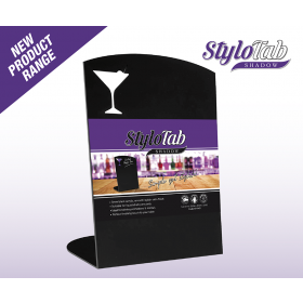 Cocktail Specials Angled Portrait Tabletop counter top message board