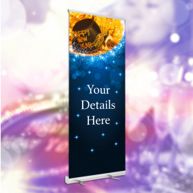 Personalised New Year Party Night Vinyl Banners 850x2000mm