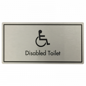 Disabled Toilets Door Sign