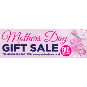 Personalised Mother's Day Gift Sale Banner