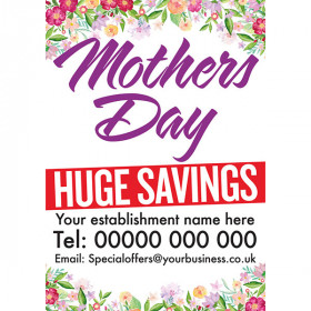 Customised Mothers Day Special Discount Offers Poster