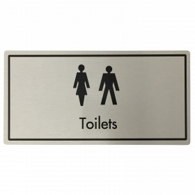 Generic Toilets Door Sign