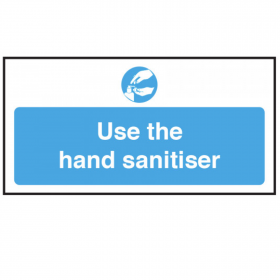 Use the Hand Sanitiser Sign