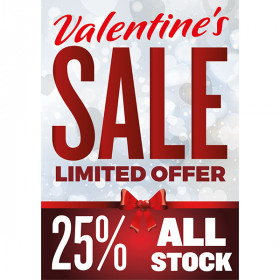 Valentines Day Sale Poster
