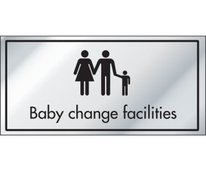 Baby Change Facilities Door Sign