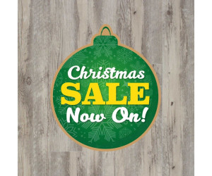 Christmas Sale Now On - Floor Graphic