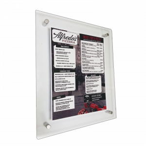 Wall Mounted Menu Holder