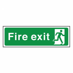 Fire Exit Sign