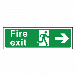 Fire Exit Sign Right