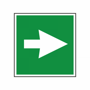 First Aid Arrow Symbol Sign