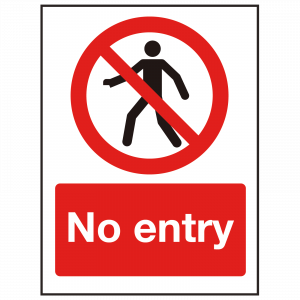 No Entry Sign