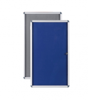 Lockable Information Felt Pin Boards