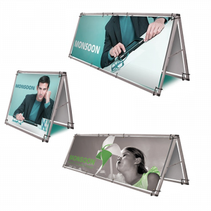 Double Sided Display A-Banner & Frame