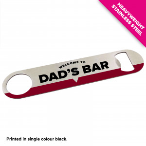 Personalised Bottle Opener / Bar Blade - Style 2