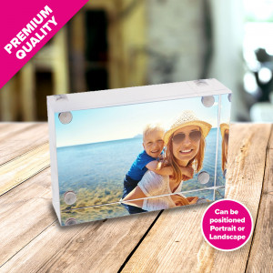 Mini Acrylic Photo Block (46mm x 71mm)