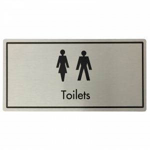 Generic Toilets Door Sign