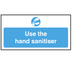 Use the Hand Sanitiser Sign