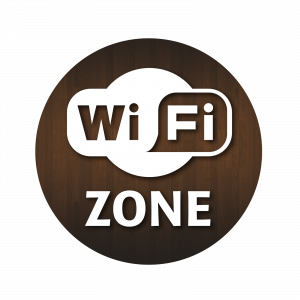 WiFi Zone Window Sticker