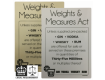35ml Weights & Measures Act - Spirit Measures Bar Notice