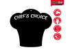 Chefs Specials Shaped Chalkboard wall mounted panel