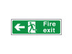 Fire Exit Sign Left