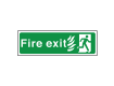 NHS Fire Exit Sign Final Exit