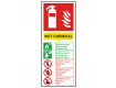 Wet Chemical Fire Extinguisher Safety Sign