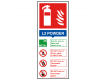 L2 Powder Fire Extinguisher Safety Sign