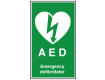 AED Emergency Defibrillator Sign