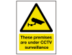 Premises Under CCTV Surveillance Sign