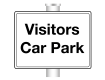 Visitors Car Park Sign