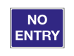 No Entry Traffic Sign