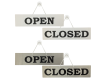 Open / Closed Notices