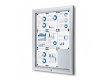 Magnetic Dry Wipe Wall Mounted Premium Lockable Notice Boards