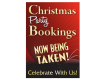 Christmas Party Booking Poster