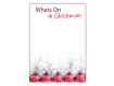 Writeable Christmas Poster