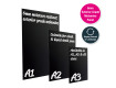 6mm Melamine Chalkboard Panels - 3 Sizes