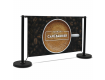 Economy Café Barrier 1500mm Full Kit